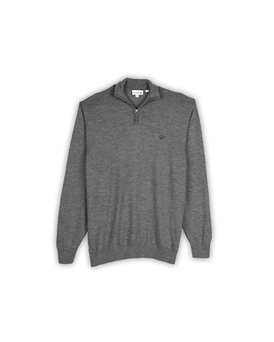 LACOSTE QUARTER-ZIP KNIT - XXXL
