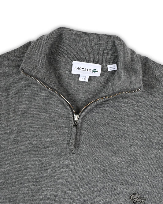 LACOSTE QUARTER-ZIP KNIT - XXXL