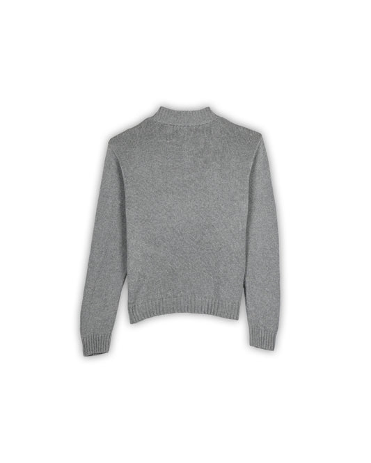 CHAPS QUARTER-ZIP KNIT - XL