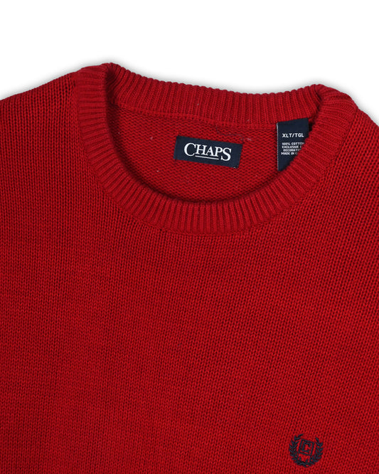 CHAPS SWEATER - XL