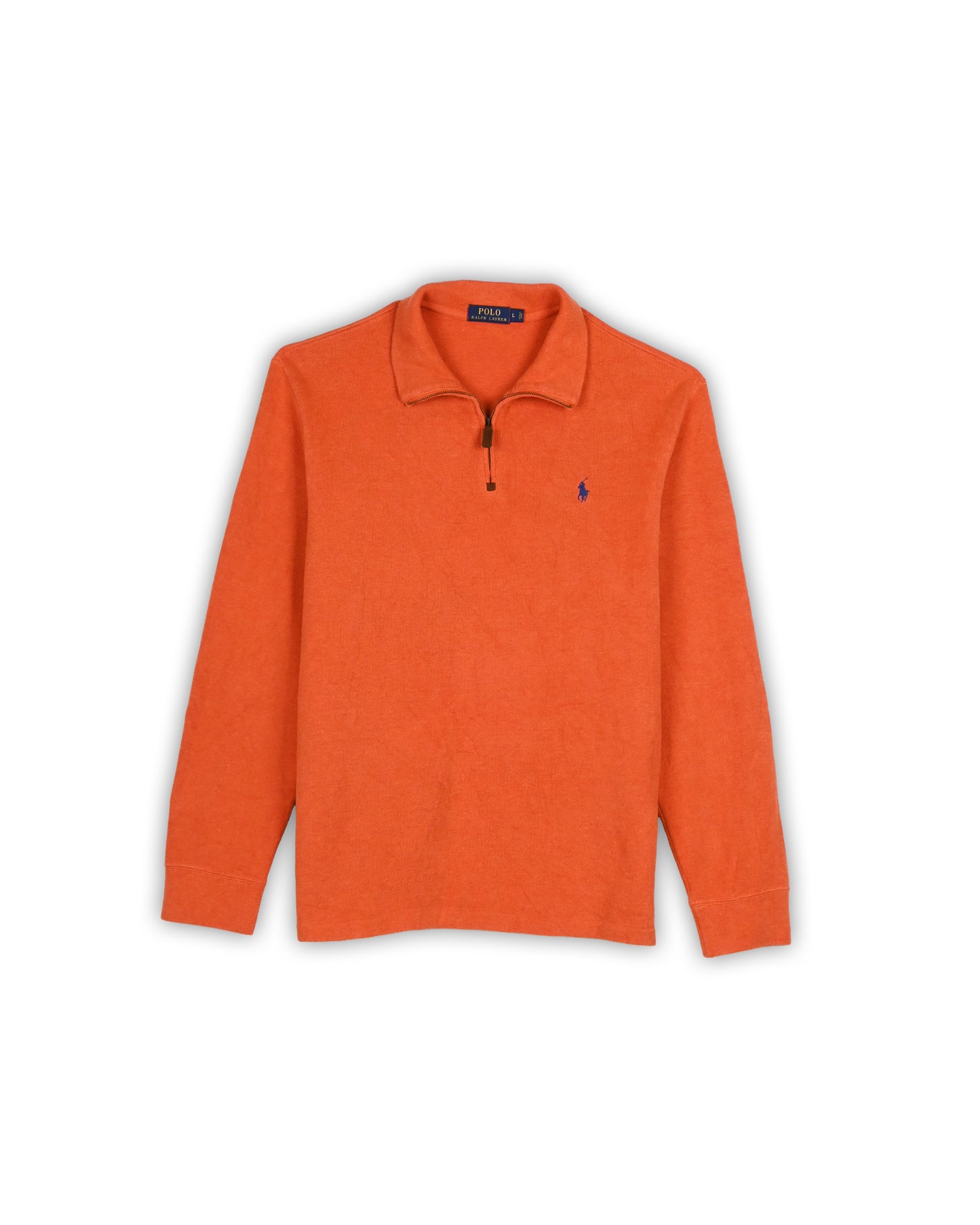 POLO RALPH LAUREN QUARTER-ZIP KNIT - L