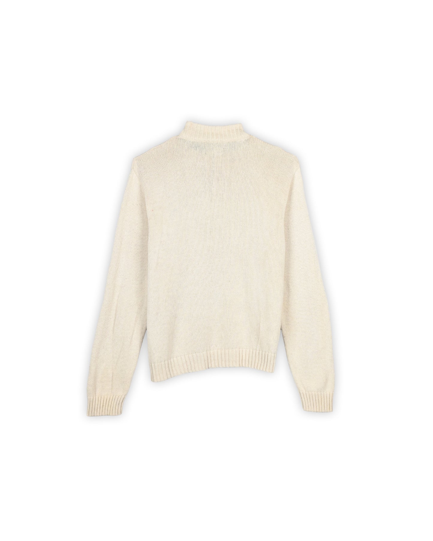CHAPS QUARTER-ZIP KNIT - XXL