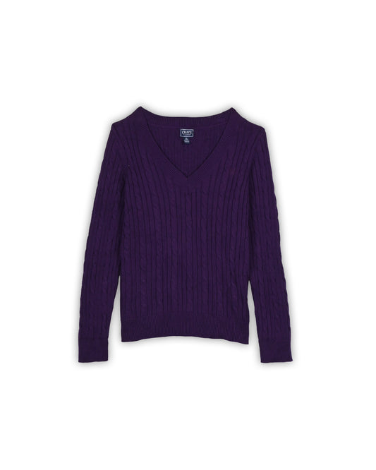 CHAPS WOMEN'S CABLE KNIT - XL