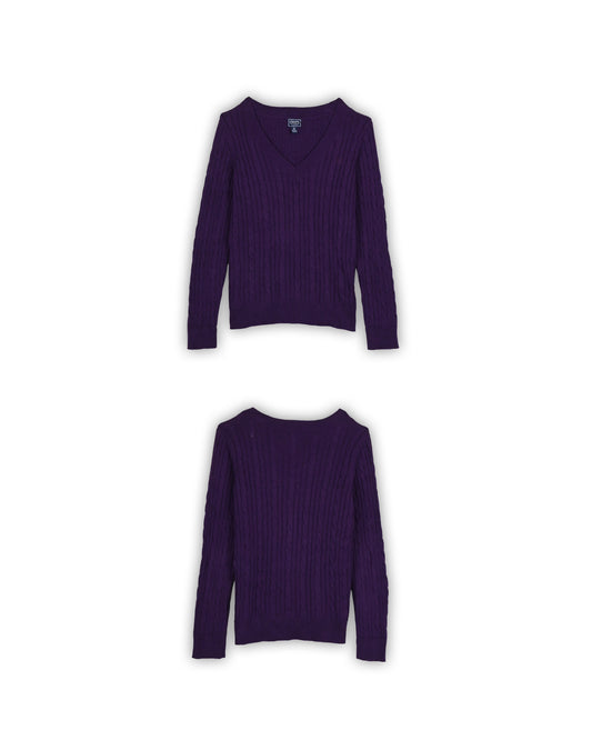 CHAPS WOMEN'S CABLE KNIT - XL