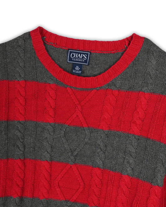 CHAPS BY RALPH LAUREN WOMEN'S SWEATER - XL