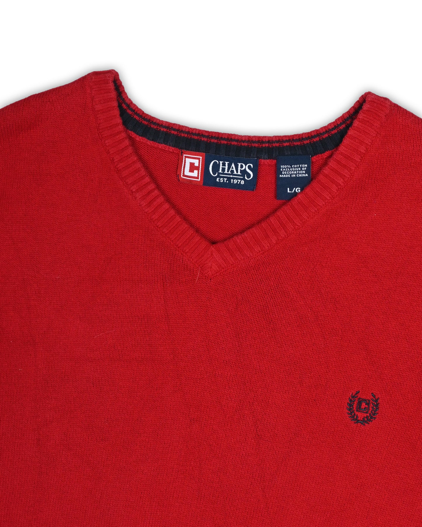 CHAPS BY RALPH LAUREN SWEATER - L
