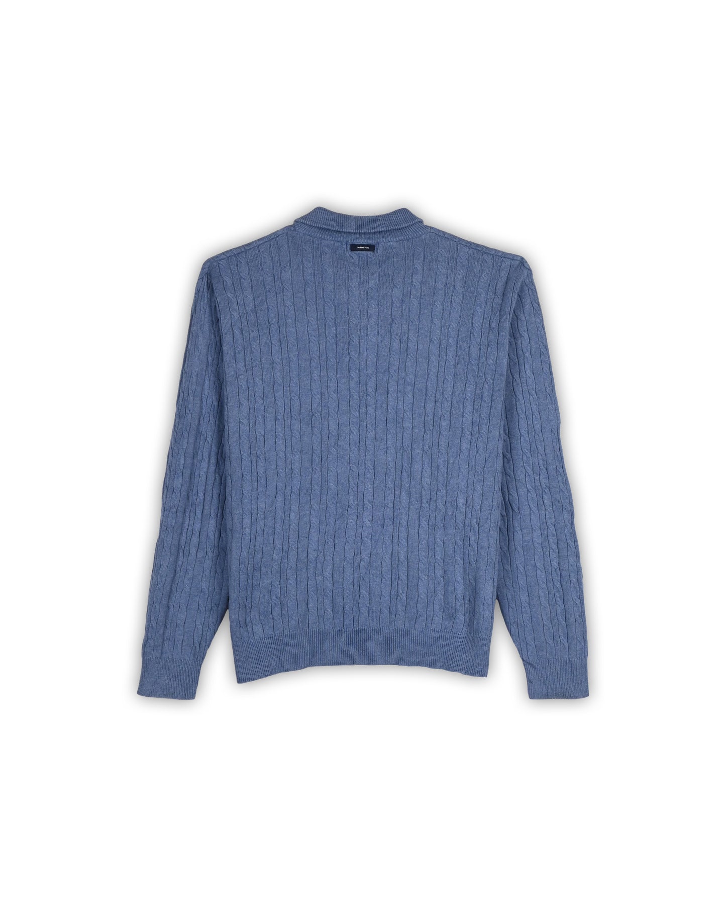 NAUTICA QUARTER-ZIP KNIT - L