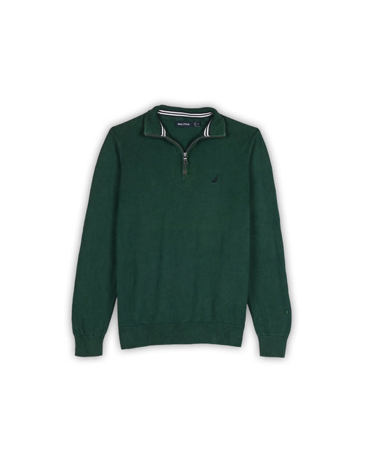 NAUTICA QUARTER-ZIP KNIT - S