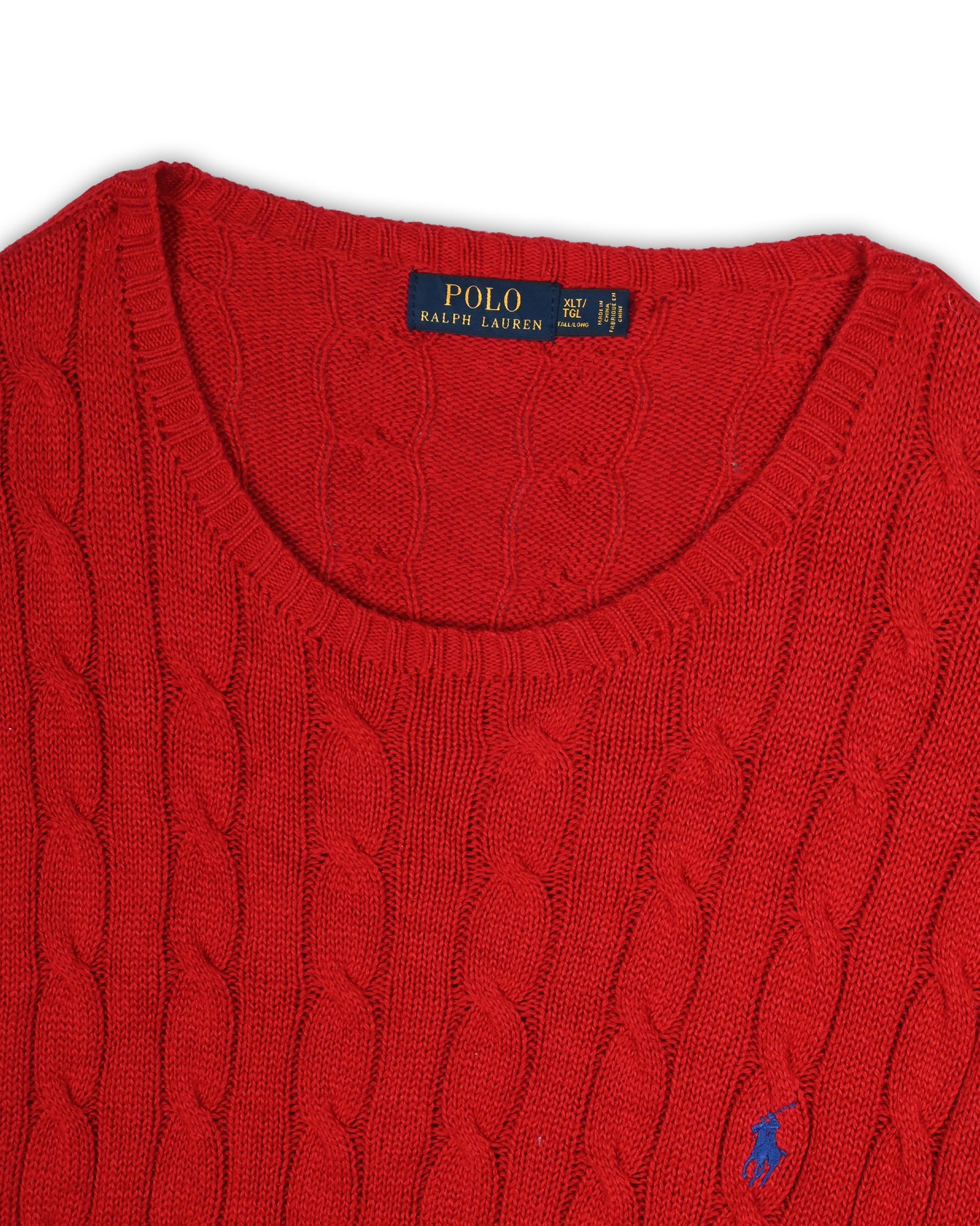 POLO RALPH LAUREN CABLE KNIT - XL