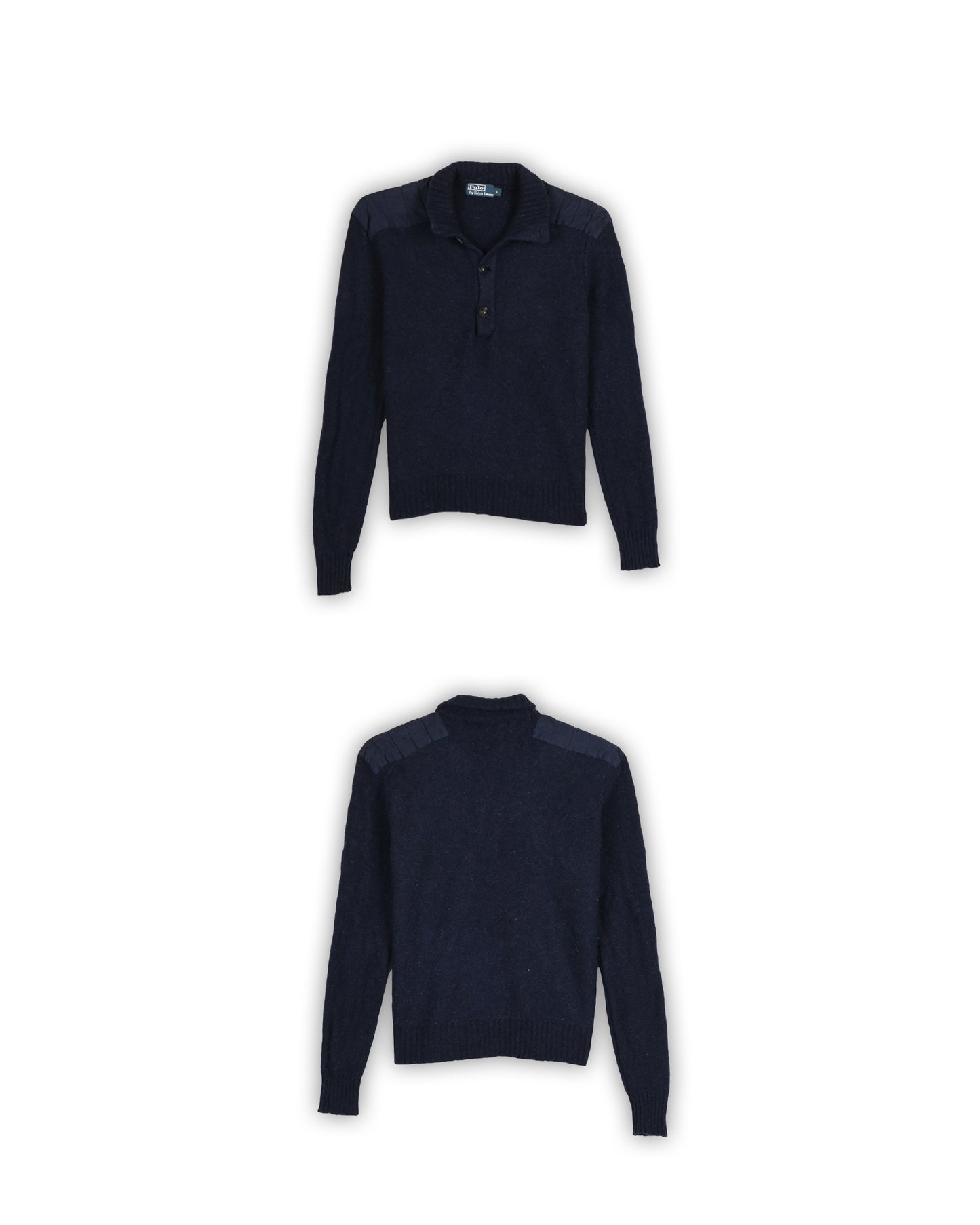POLO RALPH LAUREN WOOL SWEATER - L