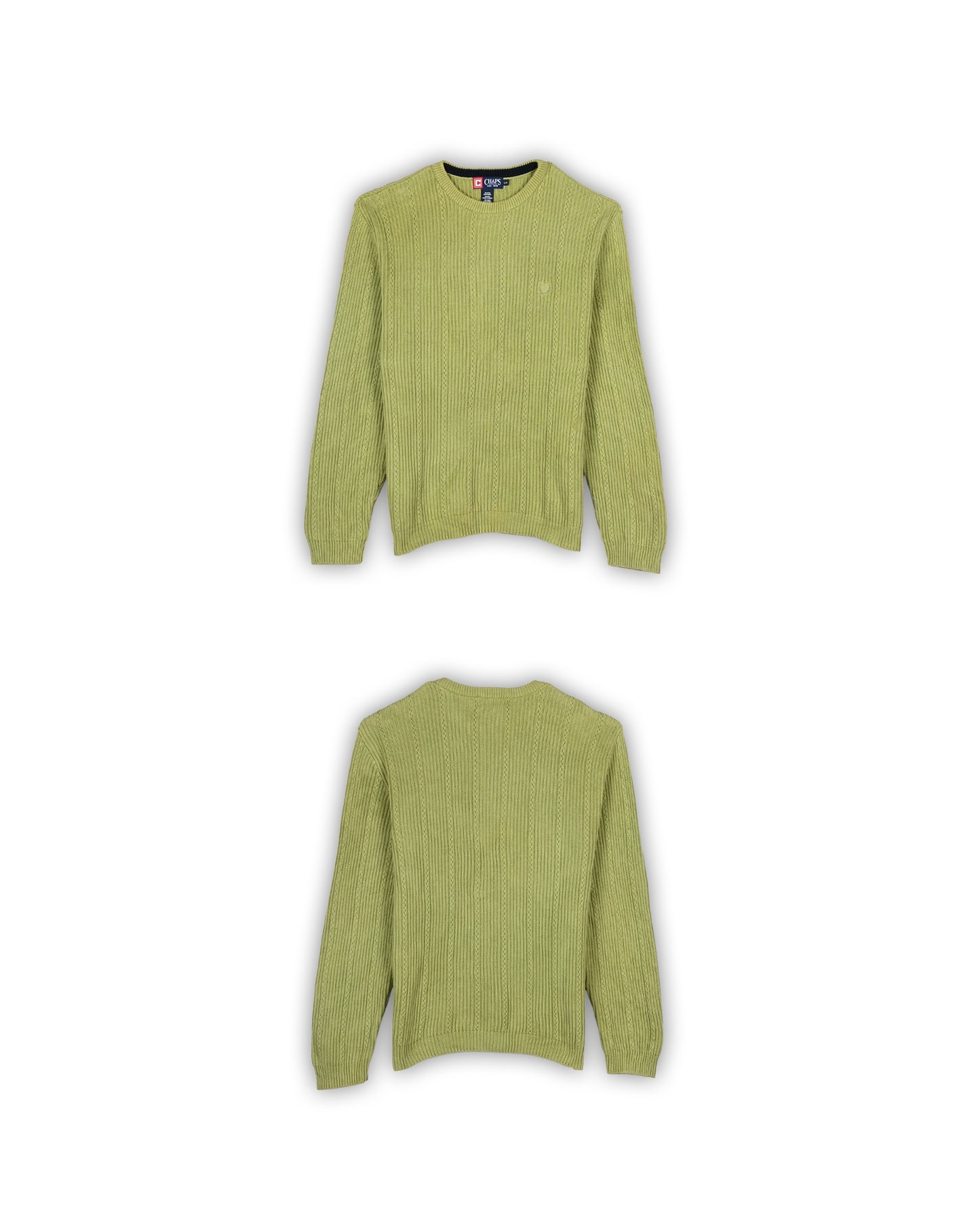 CHAPS SWEATER - L
