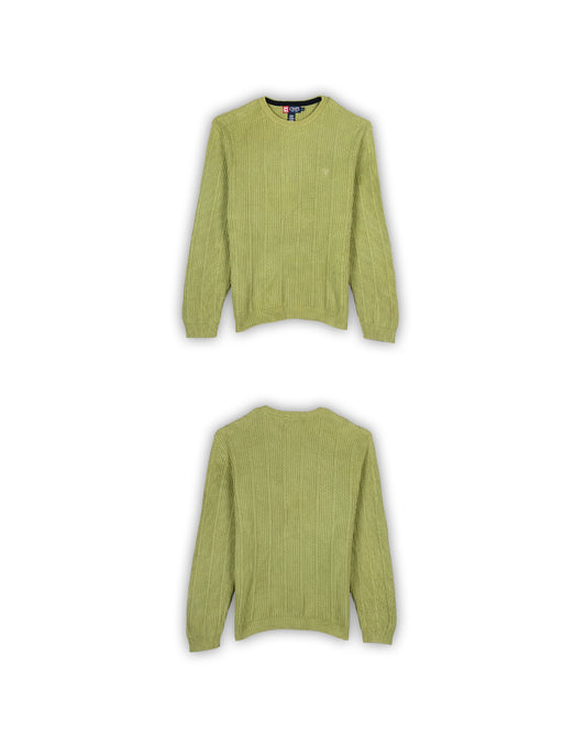 CHAPS SWEATER - L