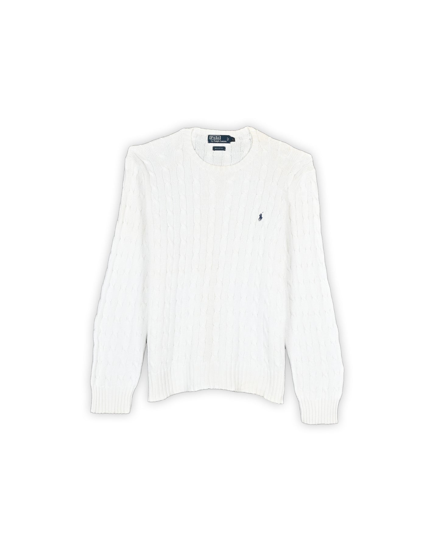 POLO RALPH LAUREN CABLE KNIT - L