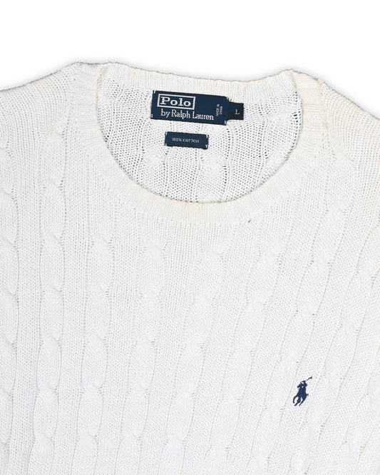 POLO RALPH LAUREN CABLE KNIT - L