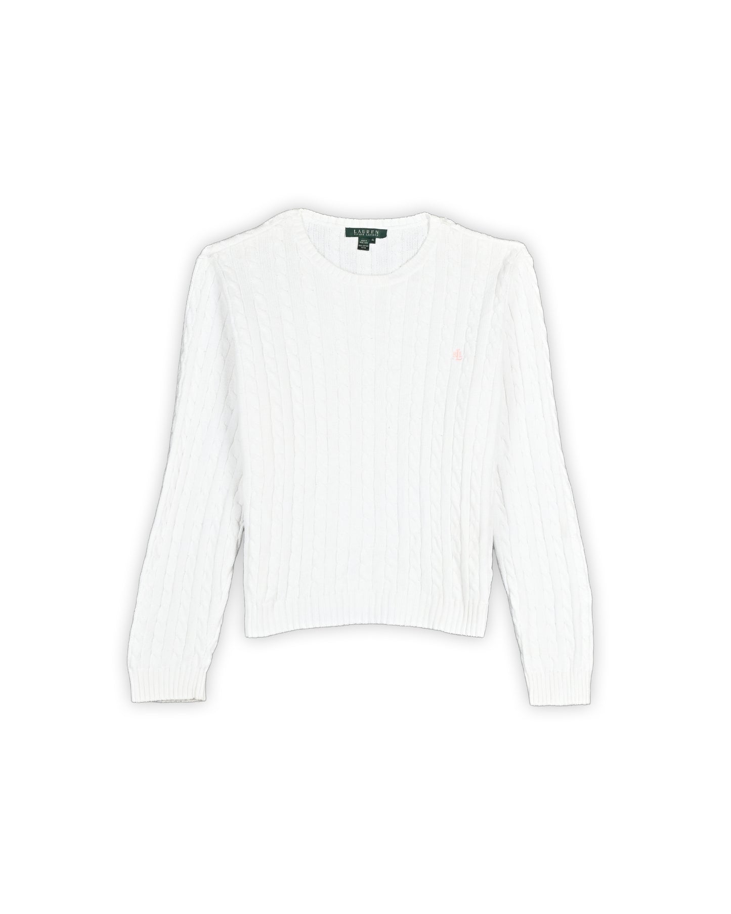 POLO RALPH LAUREN WOMEN'S CABLE KNIT - XL