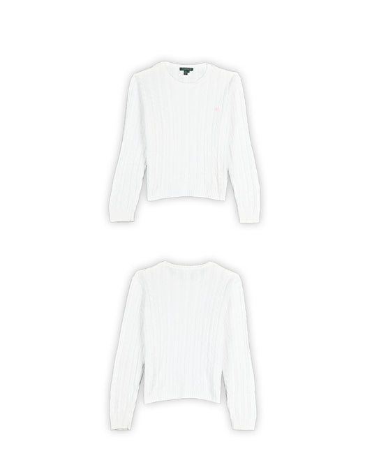 POLO RALPH LAUREN WOMEN'S CABLE KNIT - XL