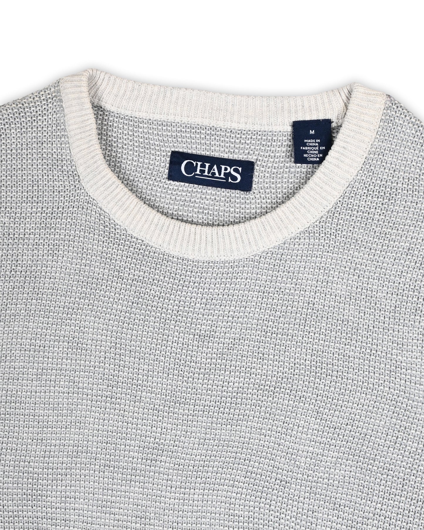 CHAPS SWEATER - M