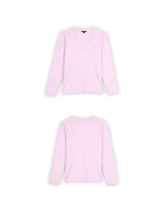 TOMMY HILFIGER WOMEN'S SWEATER - L