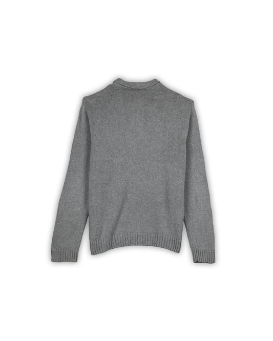 CHAPS QUARTER-ZIP KNIT - XXL
