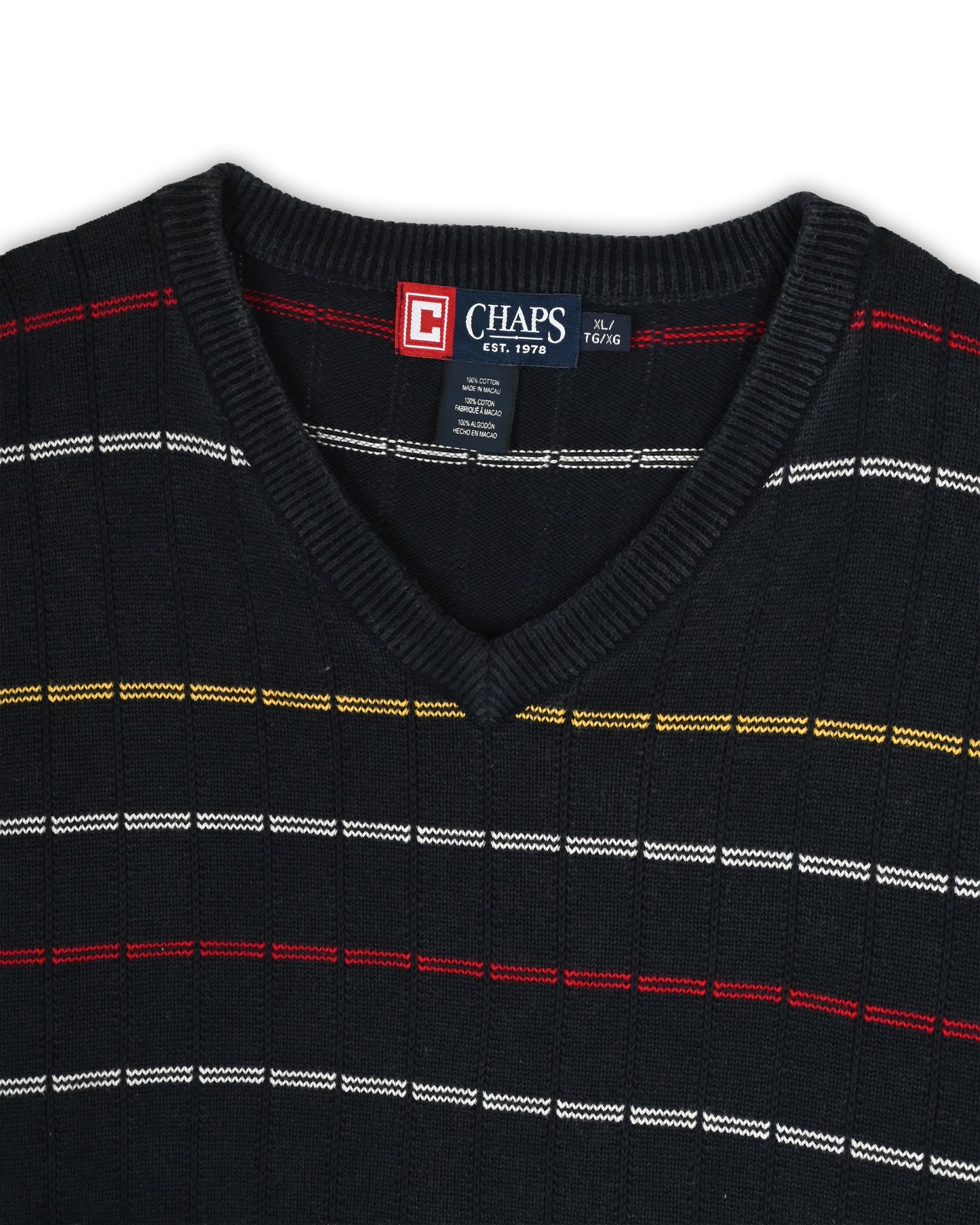 CHAPS SWEATER - XL