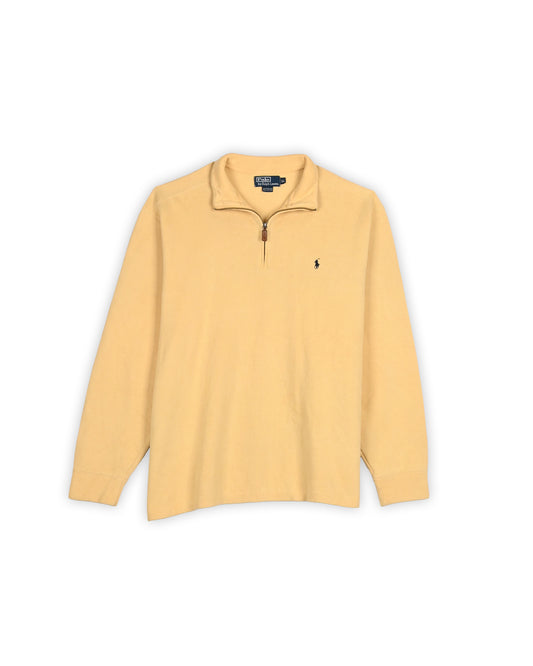 POLO RALPH LAUREN QUARTER-ZIP KNIT - XL