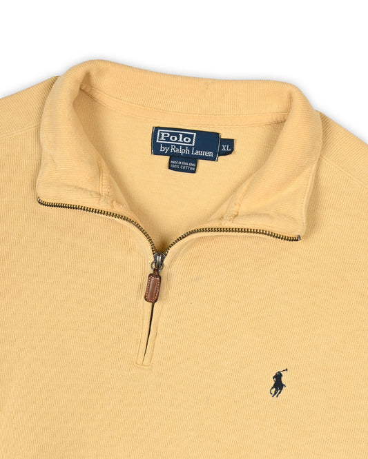 POLO RALPH LAUREN QUARTER-ZIP KNIT - XL
