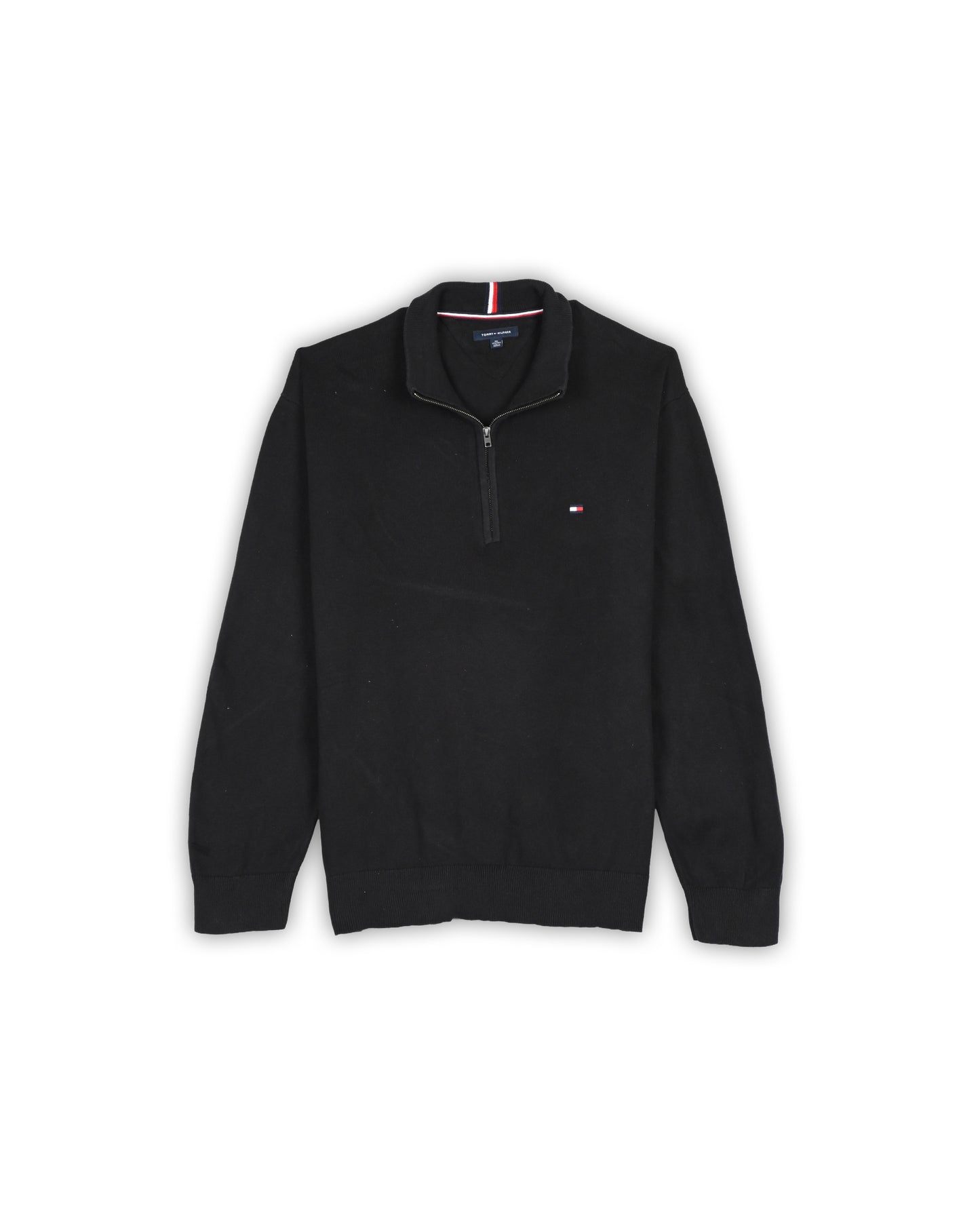 TOMMY HILFIGER QUARTER-ZIP KNIT - XXXL