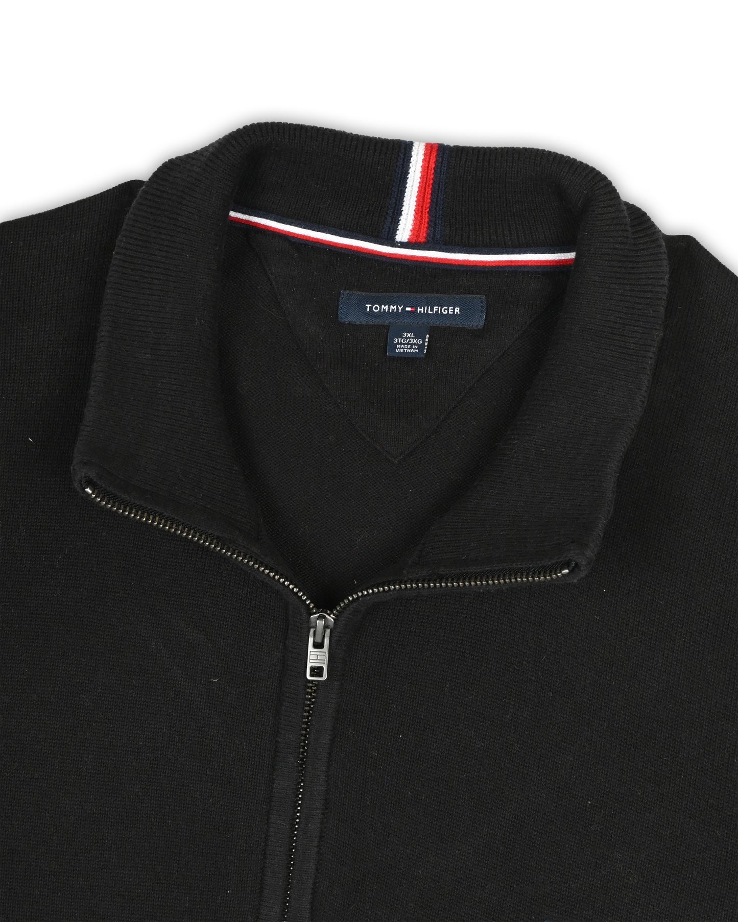 TOMMY HILFIGER QUARTER-ZIP KNIT - XXXL