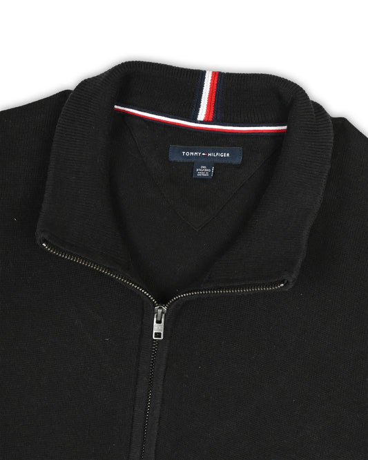 TOMMY HILFIGER QUARTER-ZIP KNIT - XXXL