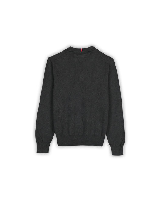 TOMMY HILFIGER QUARTER-ZIP KNIT - L