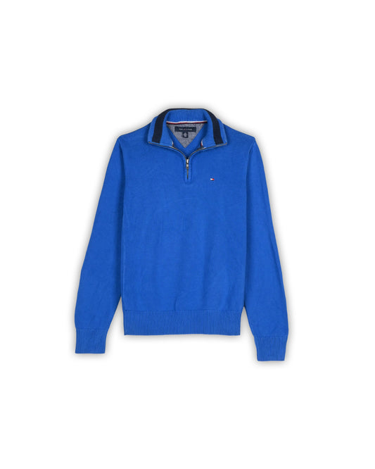 TOMMY HILFIGER QUARTER-ZIP KNIT - M