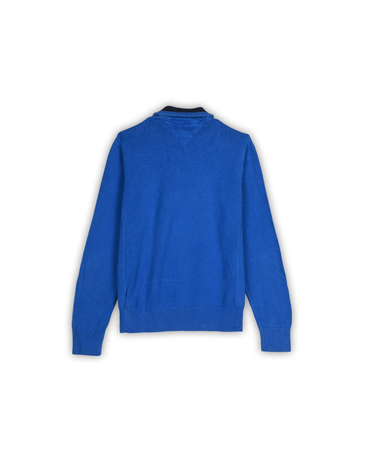 TOMMY HILFIGER QUARTER-ZIP KNIT - M
