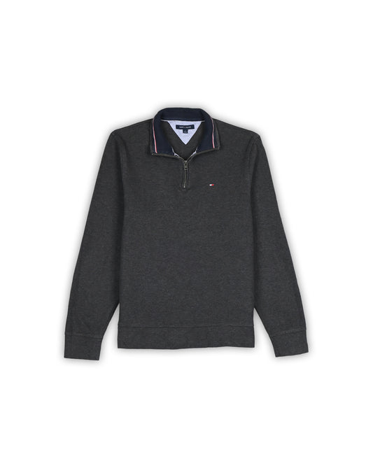 TOMMY HILFIGER QUARTER-ZIP KNIT - M