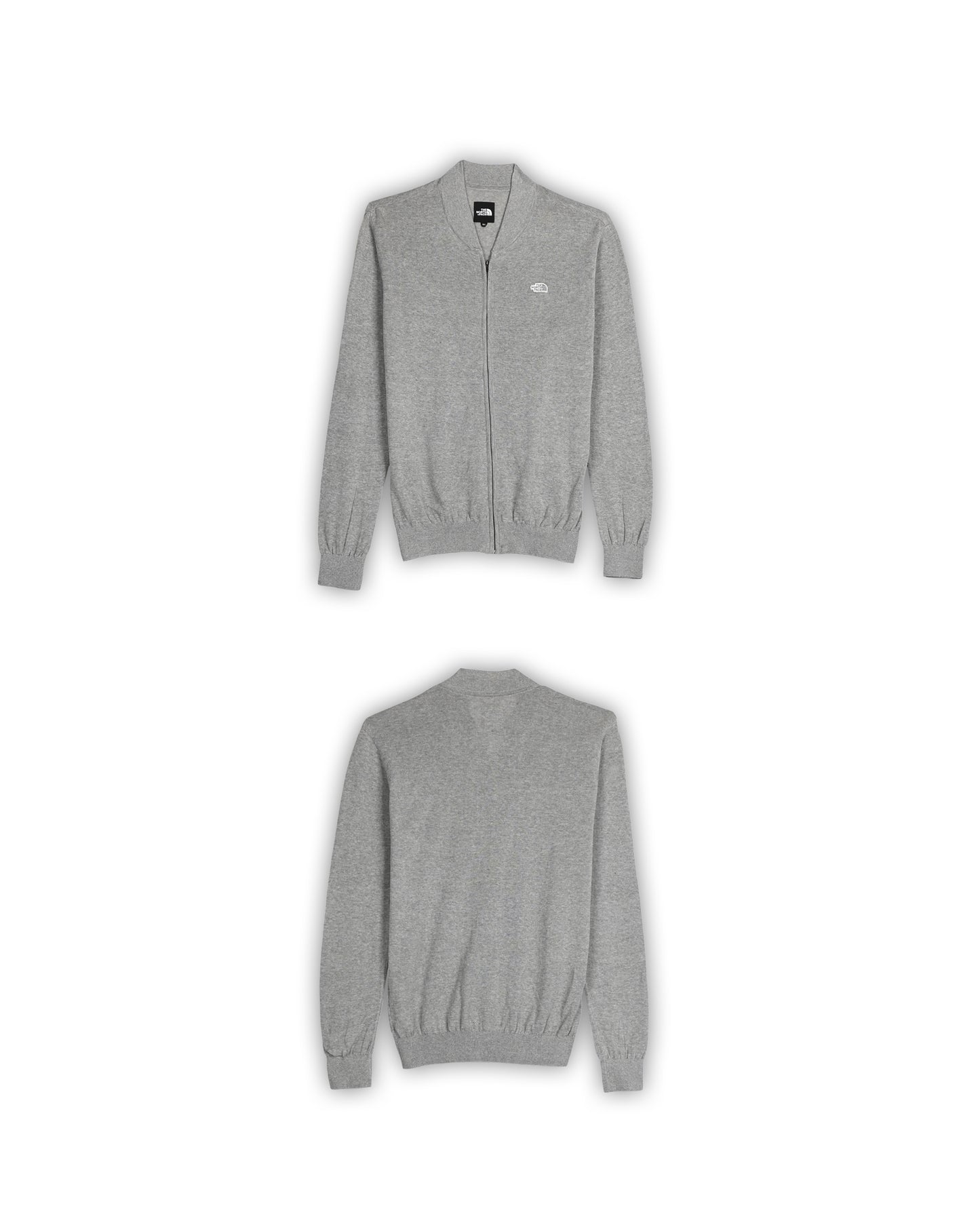 THE NORTH FACE ZIP-UP SWEATER - M