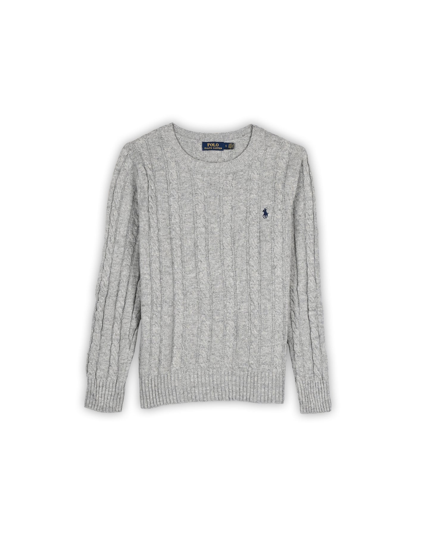 POLO RALPH LAUREN WOMEN'S CABLE KNIT - L