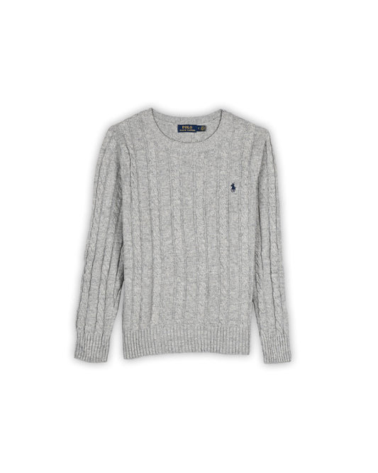 POLO RALPH LAUREN WOMEN'S CABLE KNIT - L