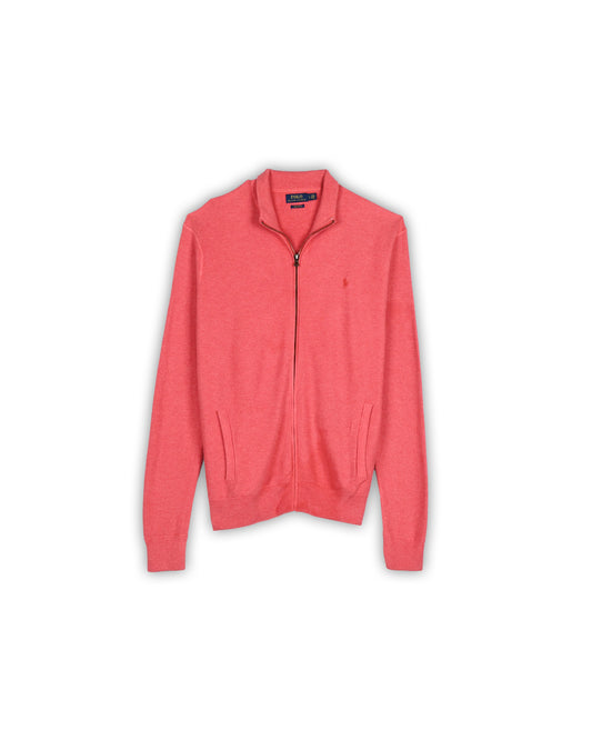 POLO RALPH LAUREN ZIPPER KNIT - L