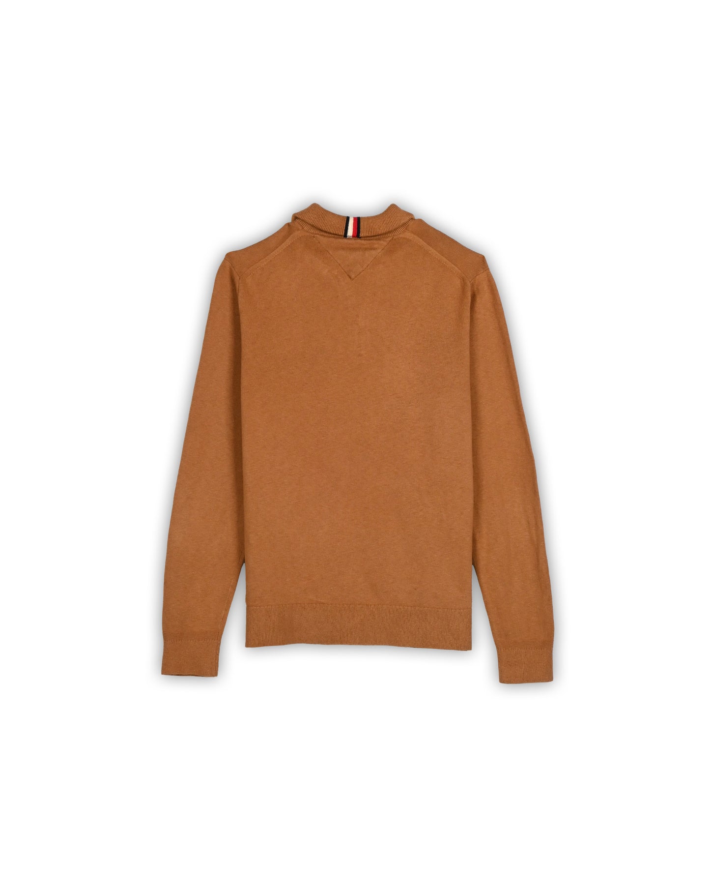 TOMMY HILFIGER QUARTER-ZIP KNIT - L