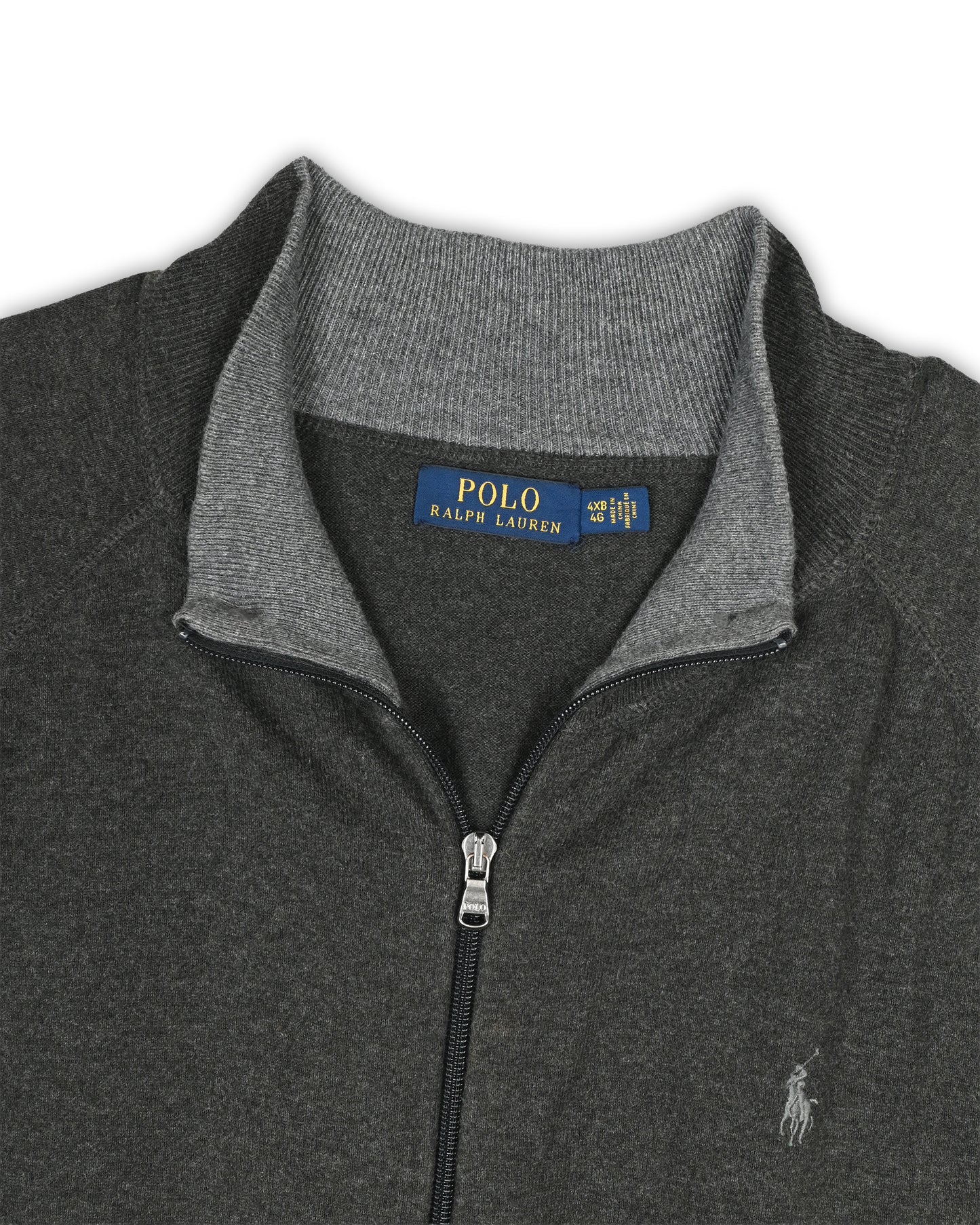 POLO RALPH LAUREN ZIPPER SWEATER - XXXXL