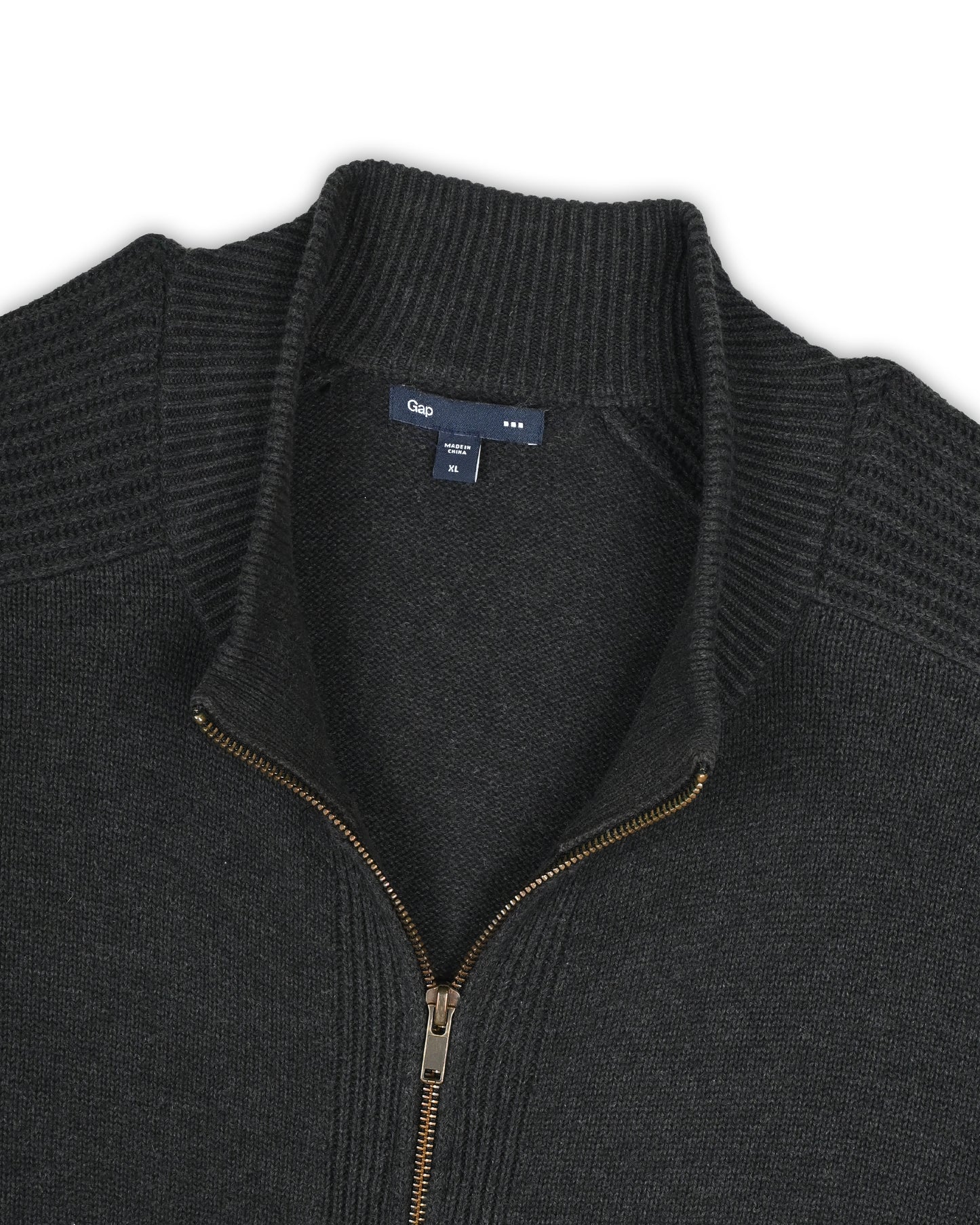 GAP ZIPPER SWEATER - XL