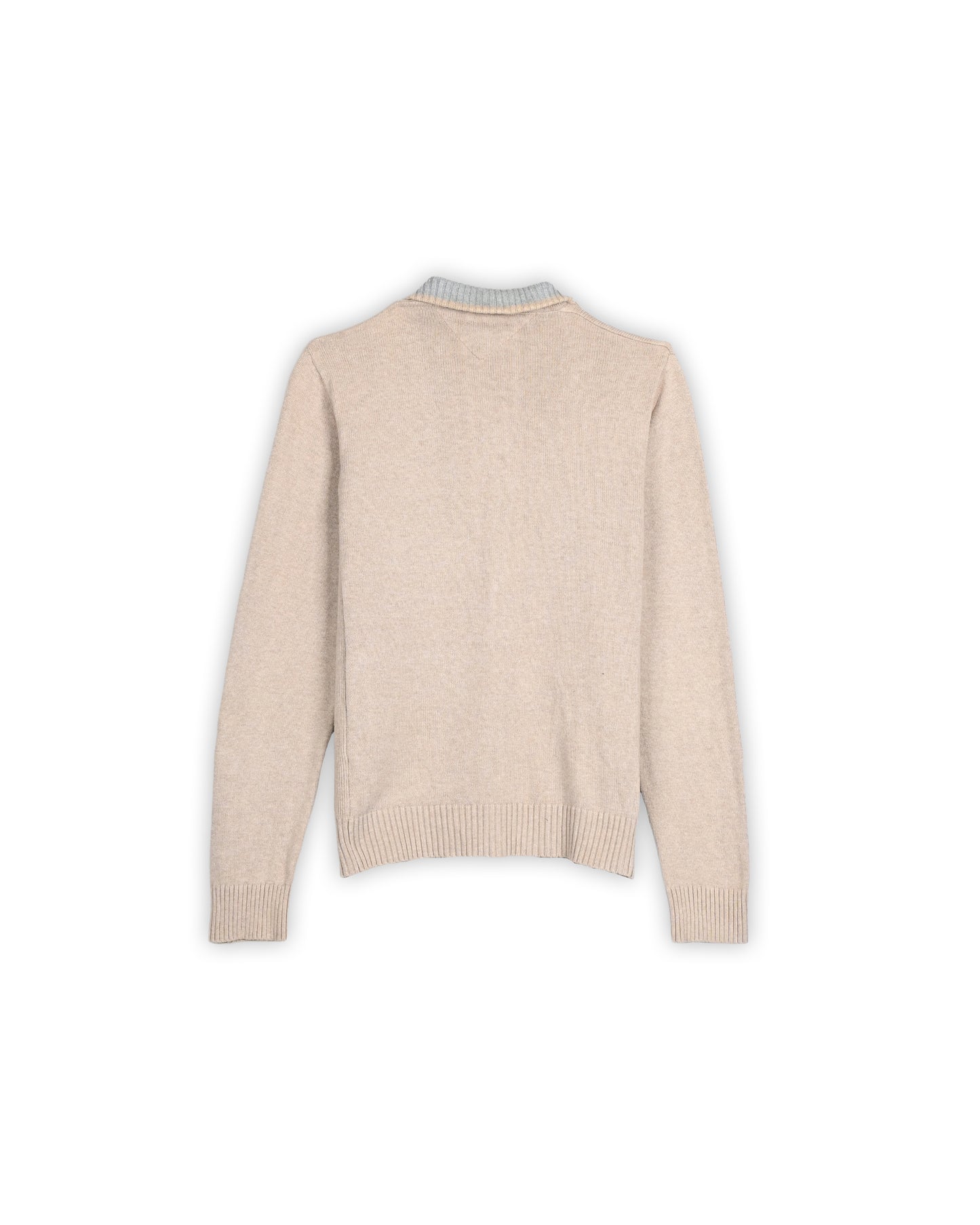 TOMMY HILFIGER ZIPPER SWEATER - M