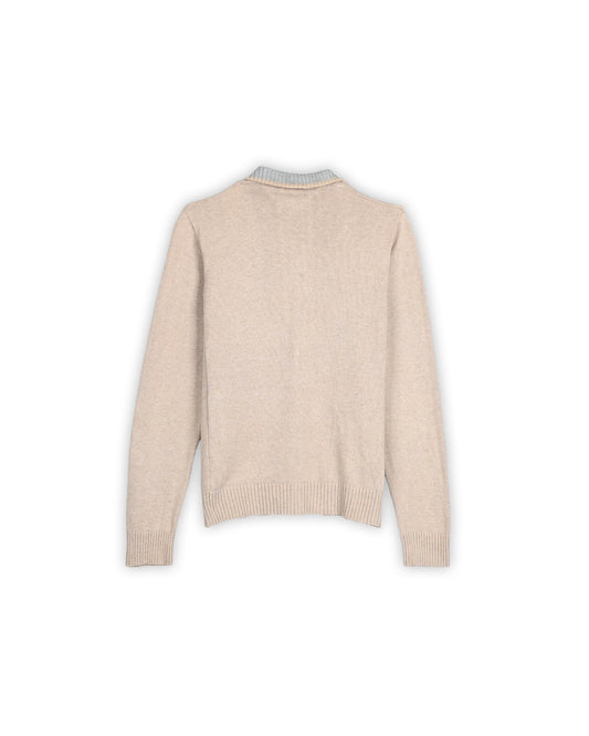 TOMMY HILFIGER ZIPPER SWEATER - M