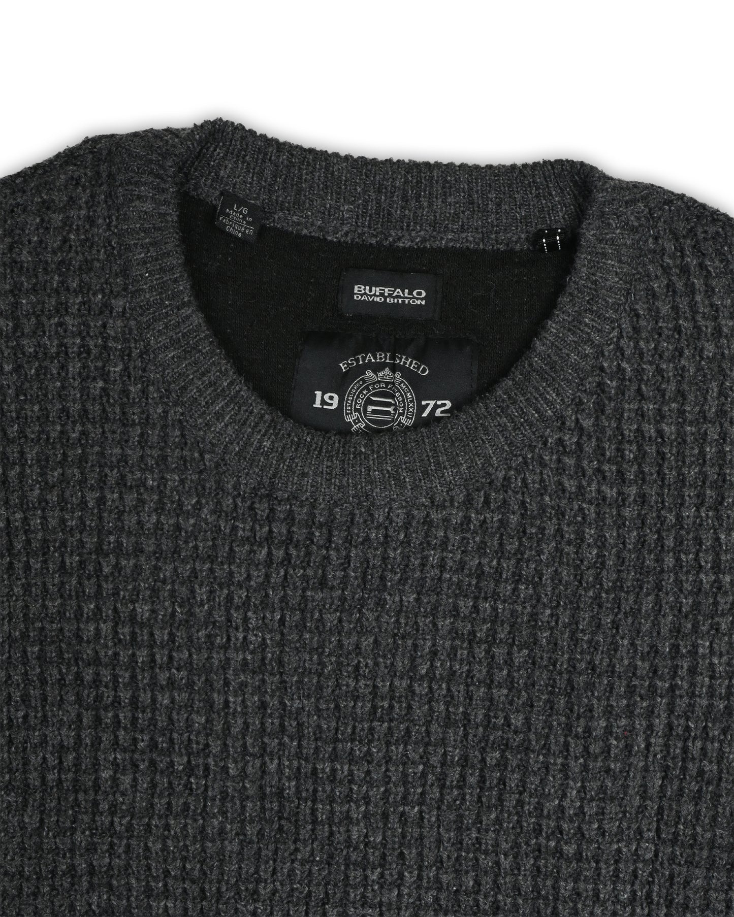 BUFFALO DAVID BITTON SWEATER - L