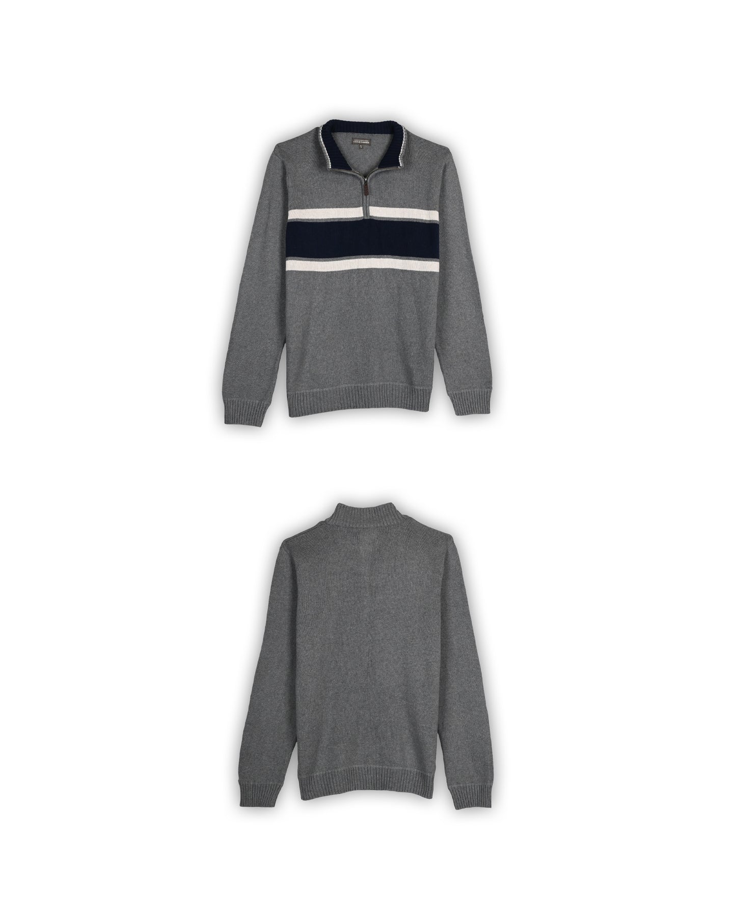 DENVER HAYES QUARTER-ZIP KNIT - XL