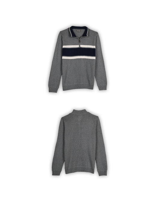 DENVER HAYES QUARTER-ZIP KNIT - XL