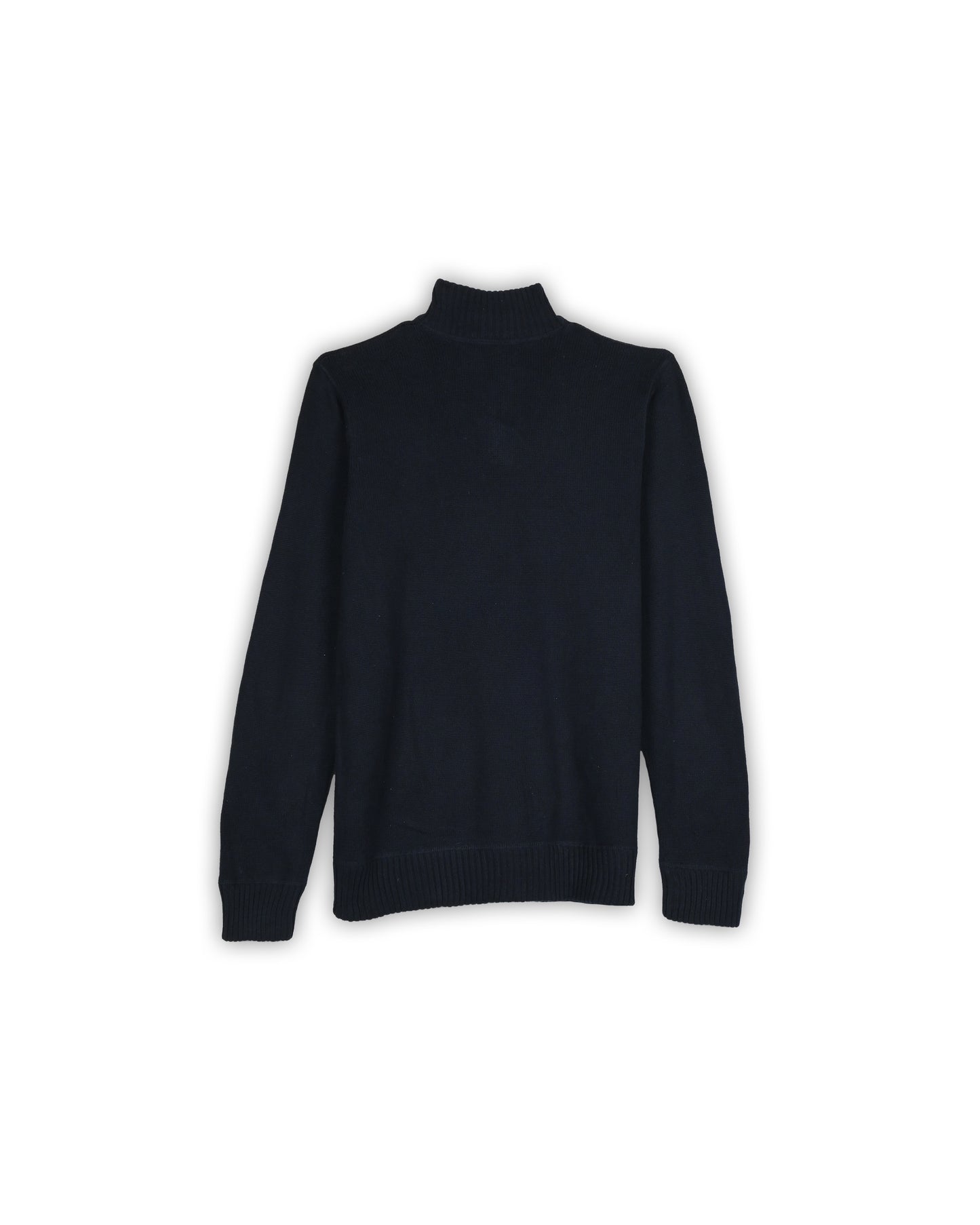 EDDIE BAUER QUARTER-ZIP KNIT - L