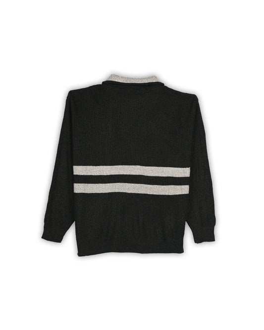 PORT LOUIS QUARTER-ZIP KNIT - XL