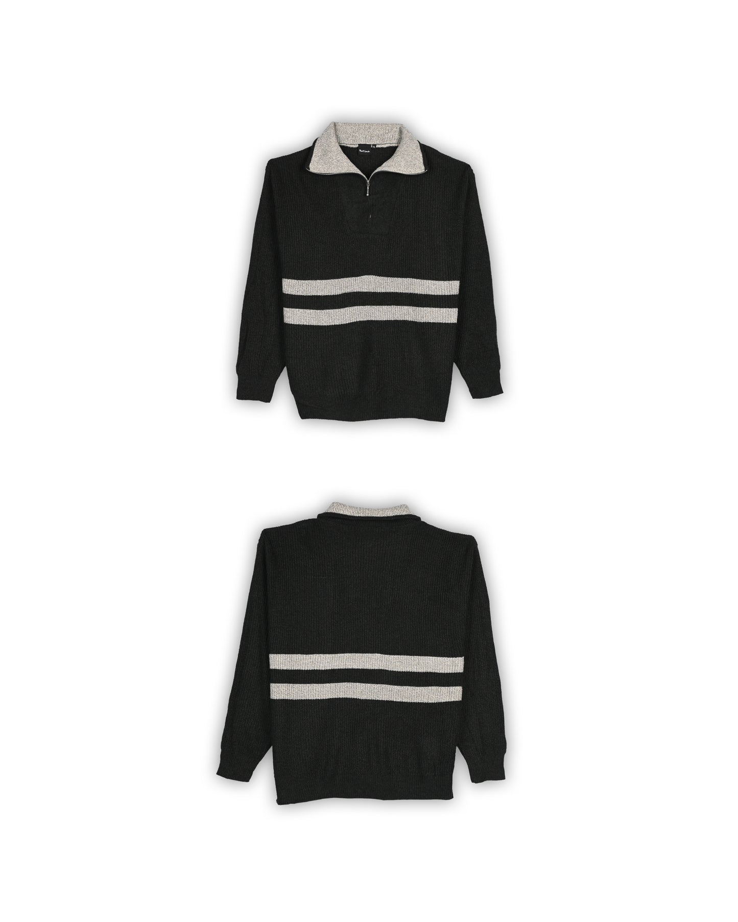 PORT LOUIS QUARTER-ZIP KNIT - XL