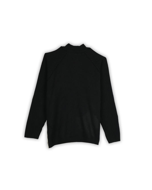 VINTAGE ZIPPER SWEATER - XXL