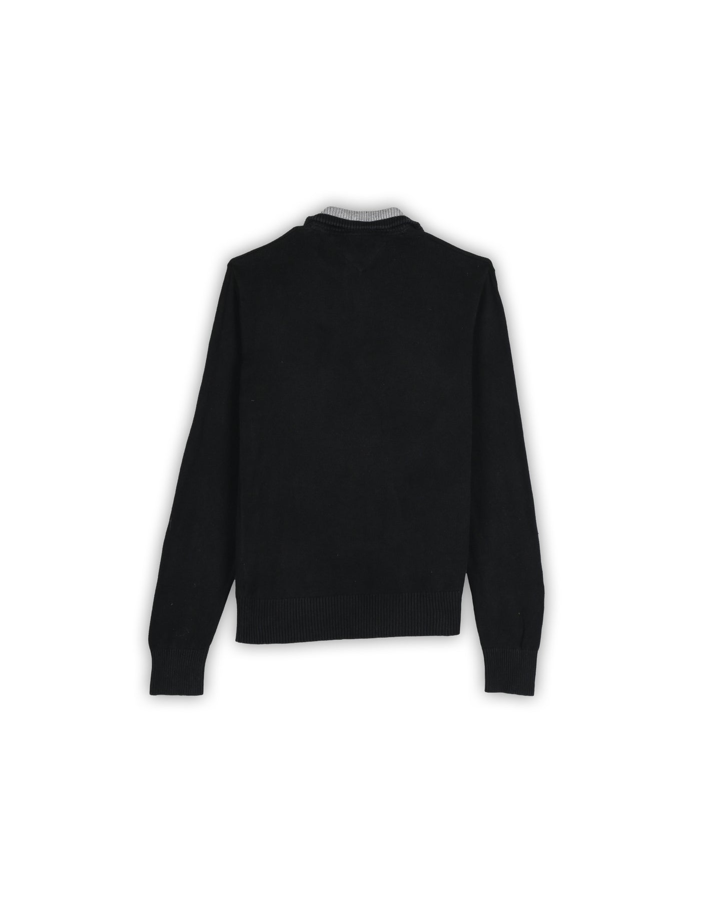 TOMMY HILFIGER QUARTER-ZIP KNIT - M